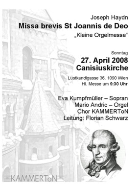Haydn Kleine Orgelmesse